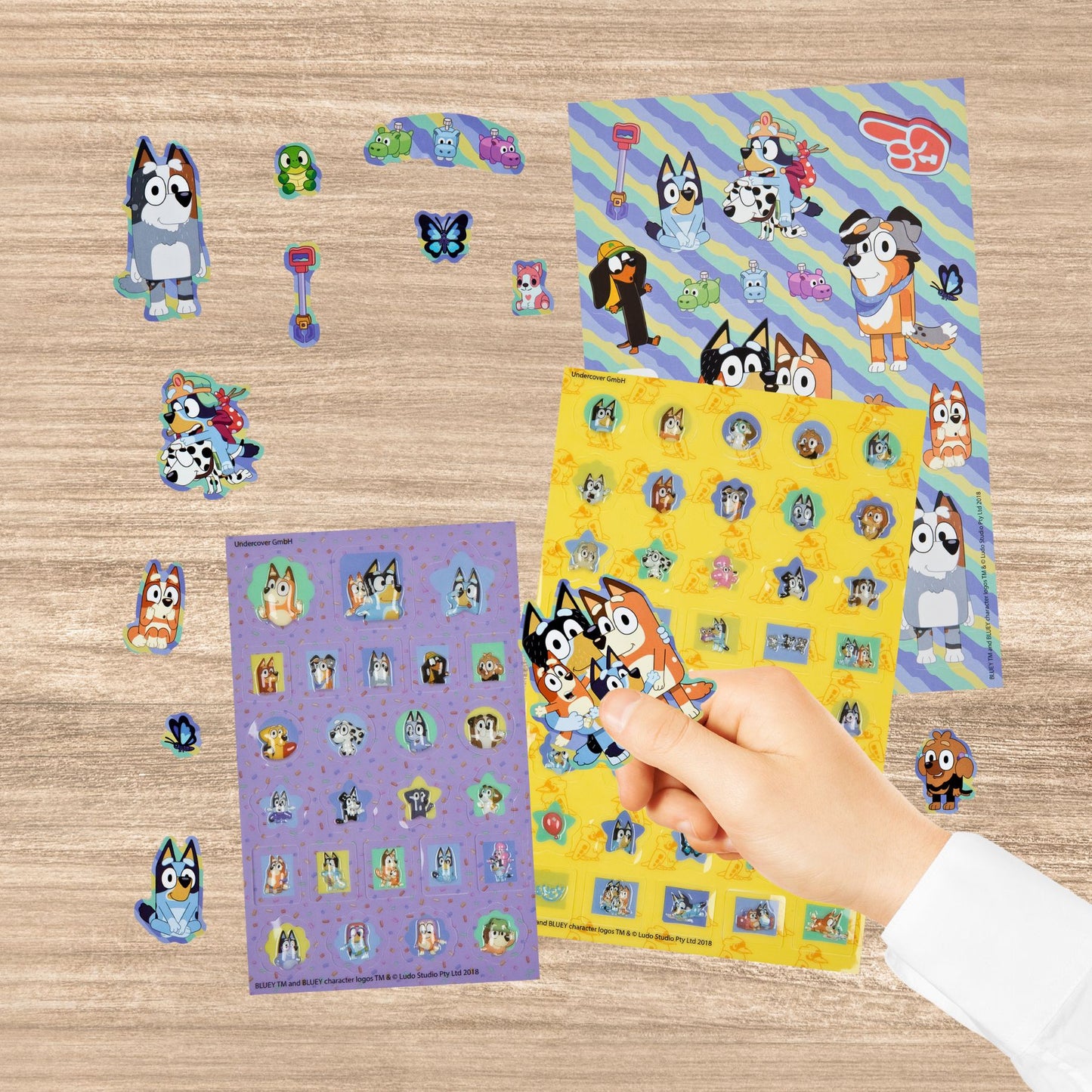 Bluey sticker set - 500 stuks