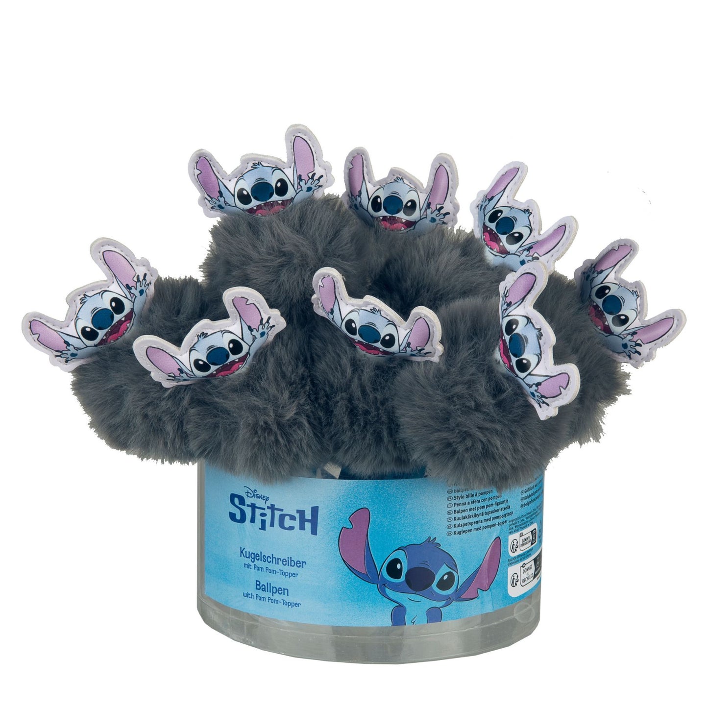 Lilo & Stitch balpen met pom-pom