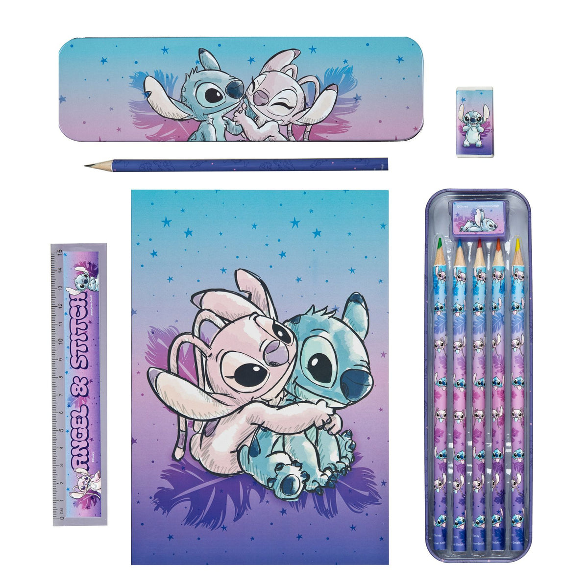 Lilo & Stitch schrijfwarenset