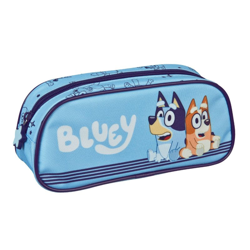 Bluey tassenset; rugzak, etui, en gymtas