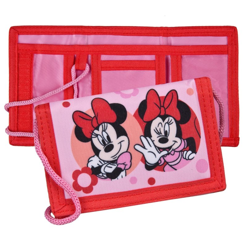 Minnie Mouse tassenset; rugzak, gymtas, etui en portemonnee