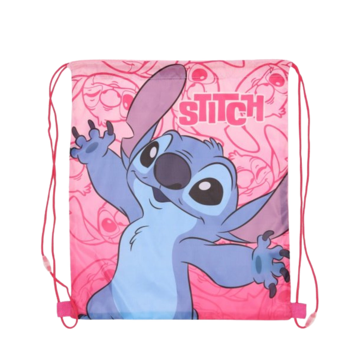 Lilo & Stitch tassenset roze; rugzak en gymtas