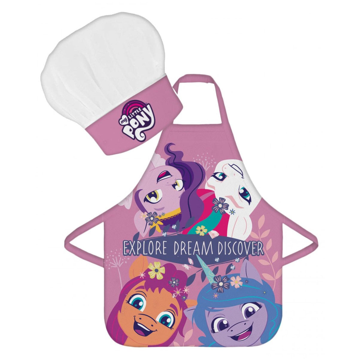 My Little Pony schort met bakmuts
