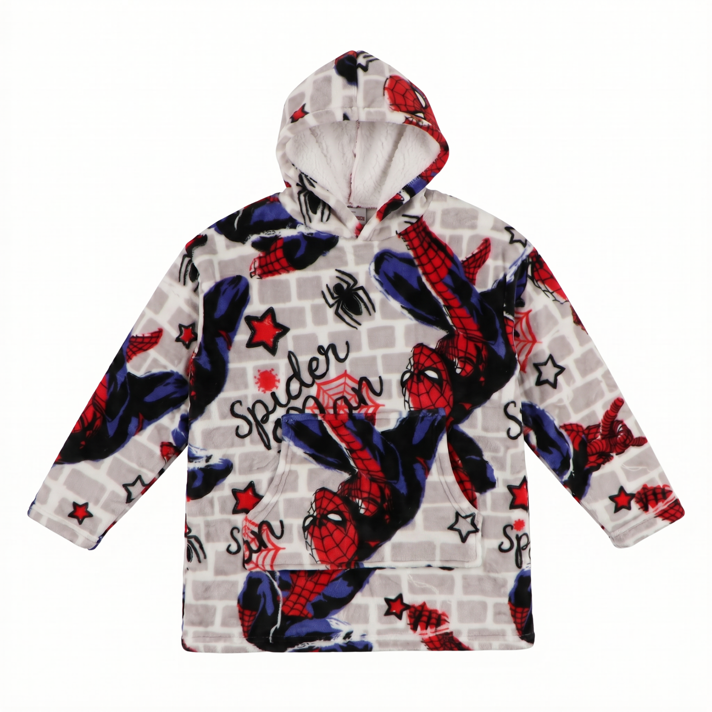 Spiderman hoodie deken