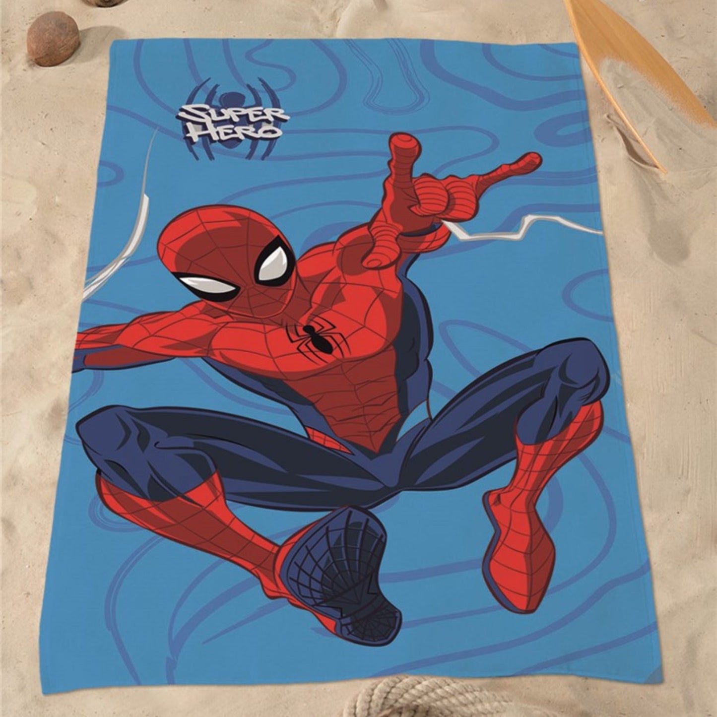 Spiderman strandlaken
