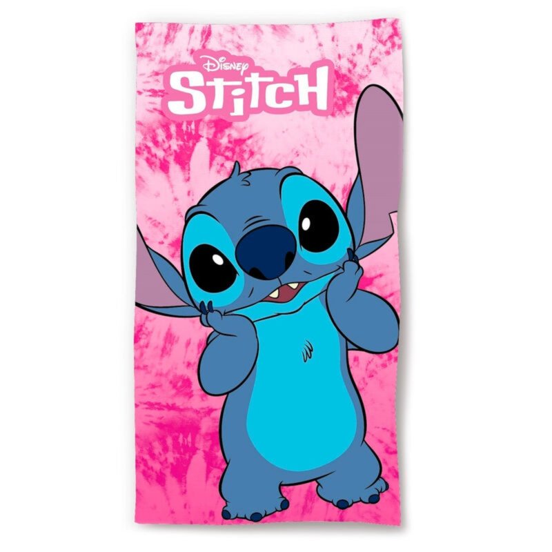 Lilo & Stitch strandset; poncho en strandlaken