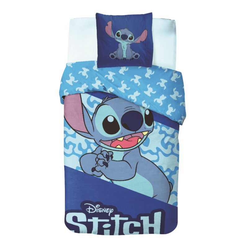 Lilo & Stitch slaapkamerset; dekbedovertrek en knuffel
