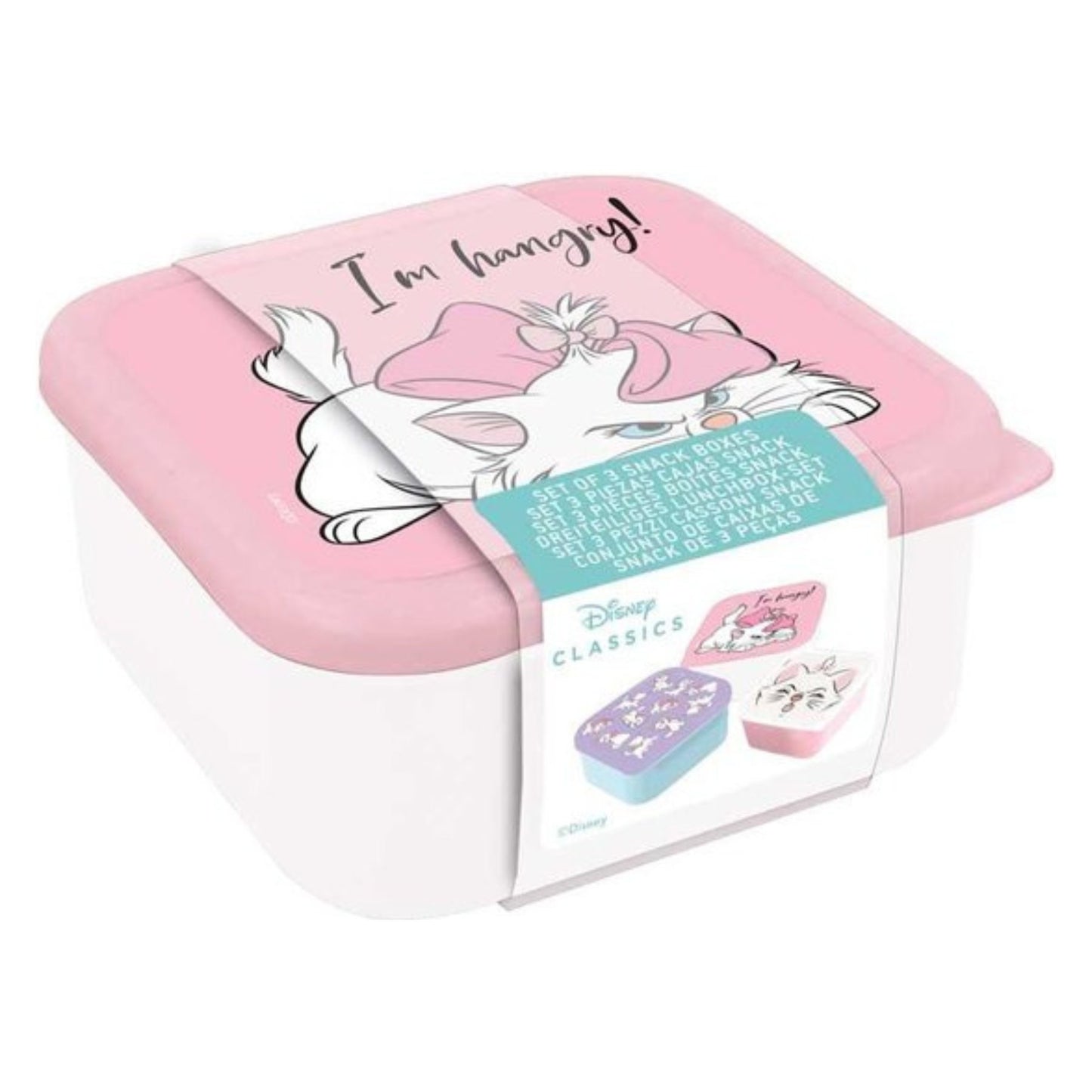 Aristocats 3 in 1 snackbox