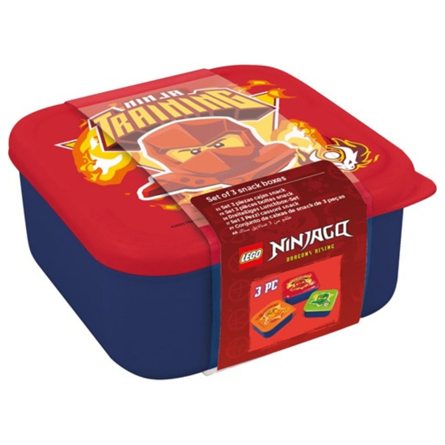 Lego 3 in 1 snackbox
