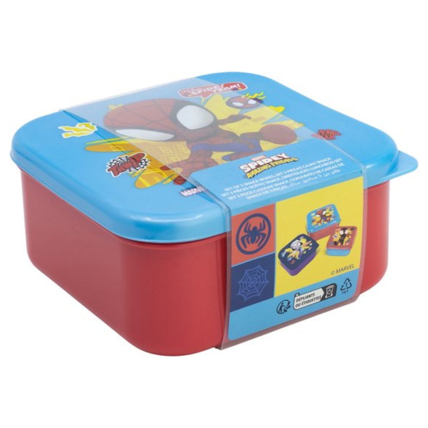 Spiderman 3 in 1 snackbox - Spidey