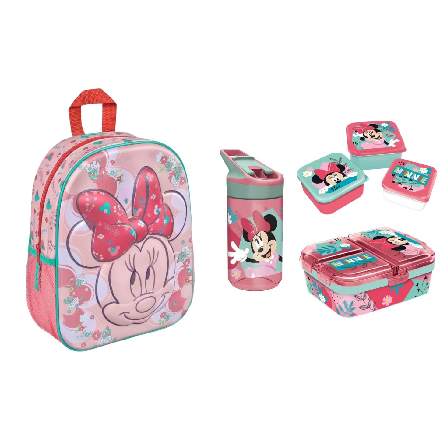 Minnie Mouse school set; rugzak en lunchset