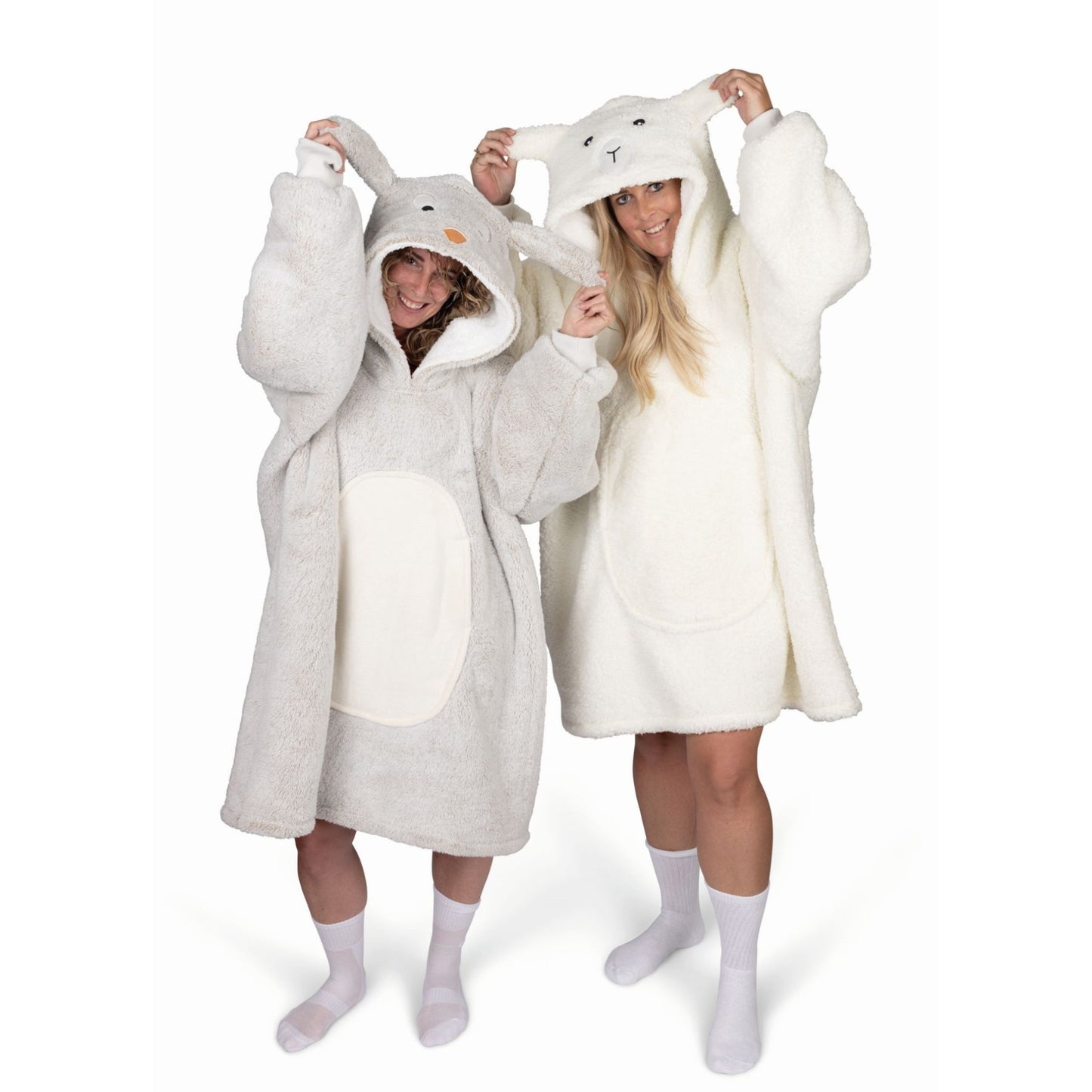 Noxxiez hoodie deken - schaap