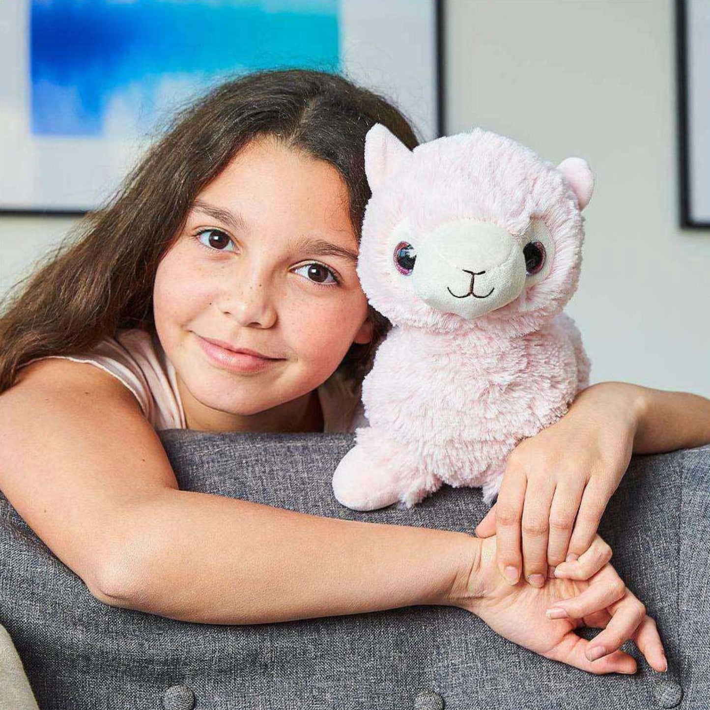 Warmies Magnetron Pluche - Lavendel Geur - Alpaca