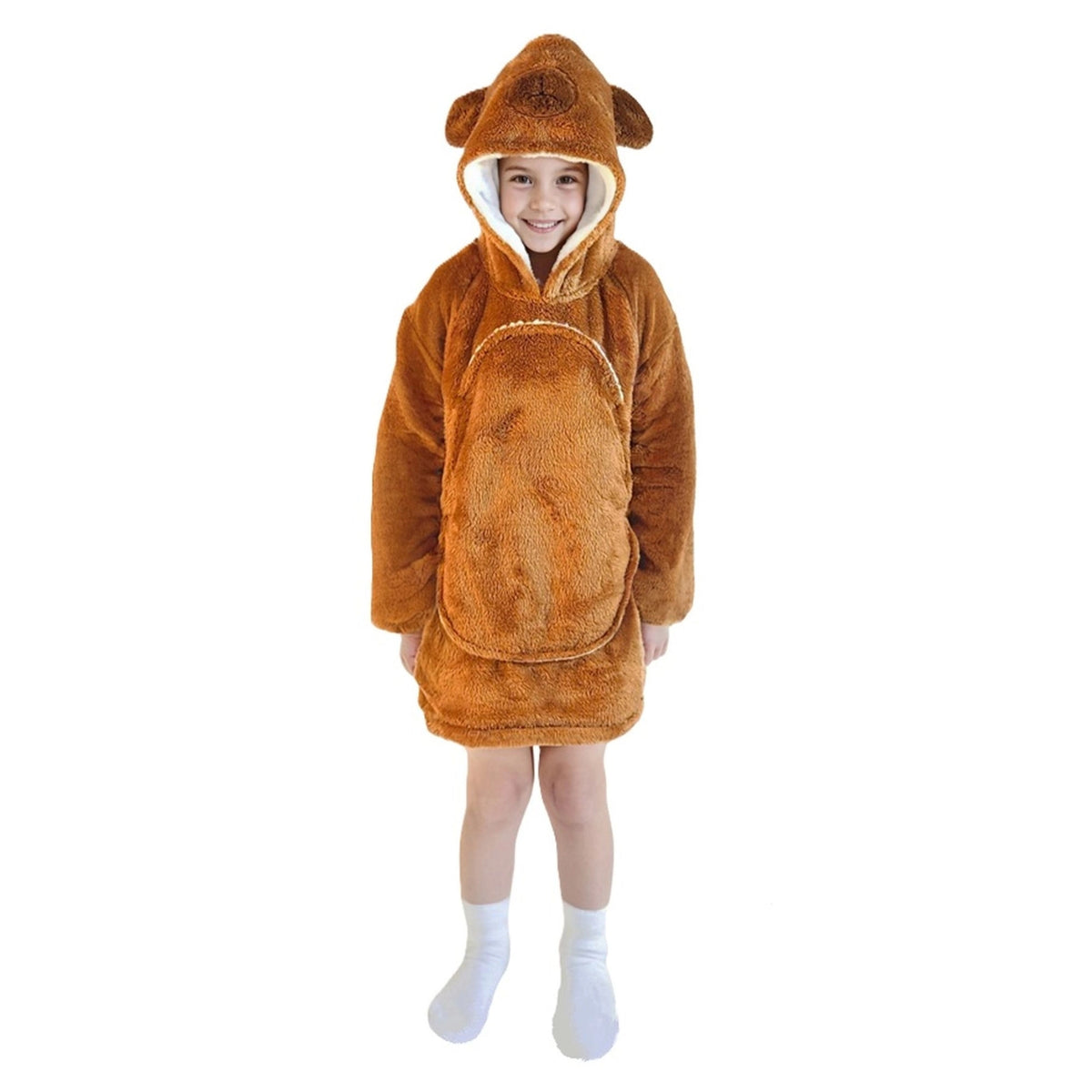 Noxxiez hoodie deken - capibara