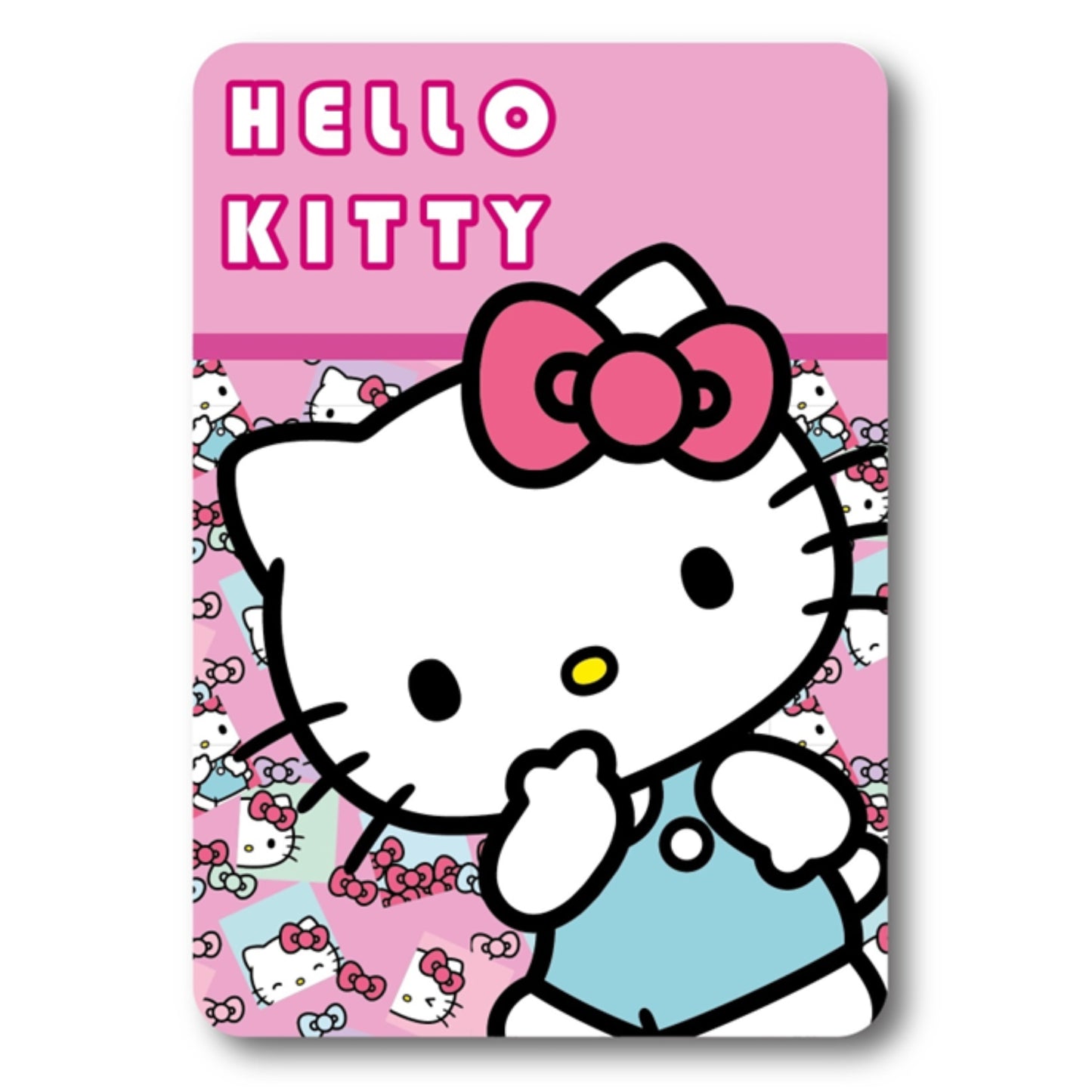 Hello Kitty slaapkamerset; kussen en fleece deken