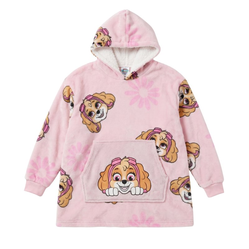 Paw Patrol slaapkamerset; dekbedovertrek en hoodie deken