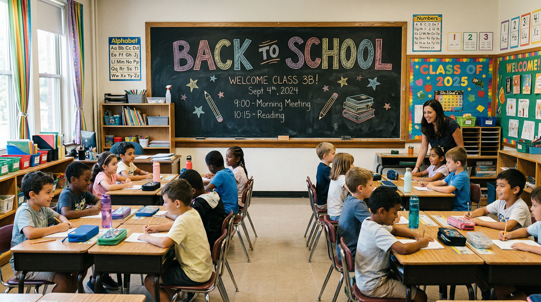 De ultieme checklist voor de eerste schooldag! 🎒✏️