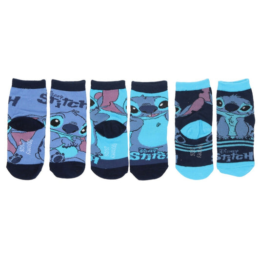 Lilo & Stitch Sokken - 9 Paar- Blauw