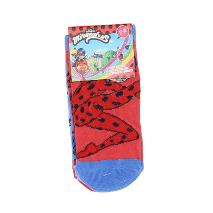 Miraculous Ladybug 4-Pack Sneaker Sokken - 12 Paar
