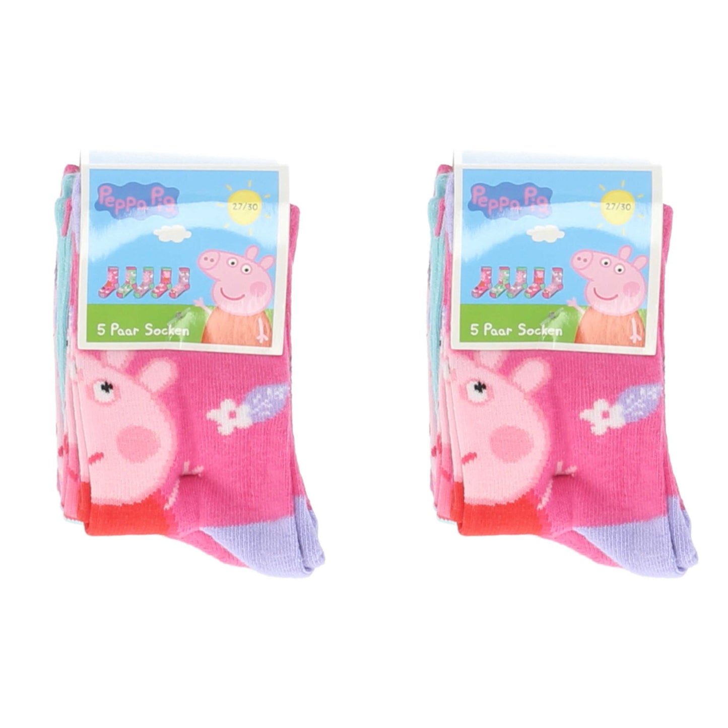 Peppa Pig Sokken - 10 Paar
