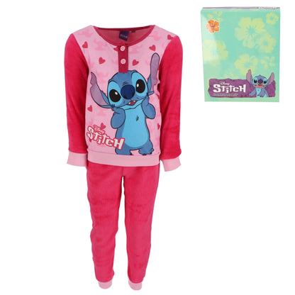 Lilo & Stitch Coral-Fleece Pyjama - in Giftbox