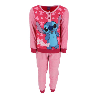 Lilo & Stitch Coral-Fleece Pyjama - Giftbox