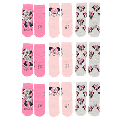 Minnie Mouse Sokken - 9 Paar