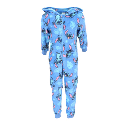 Lilo & Stitch Coral-Fleece Onesie