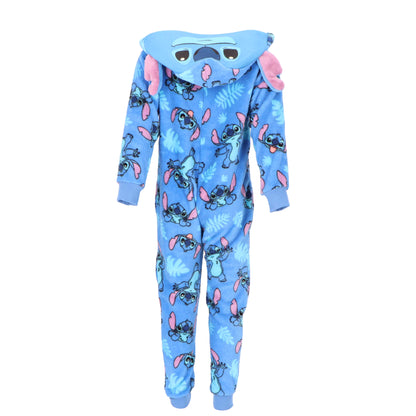 Lilo & Stitch Coral-Fleece Onesie
