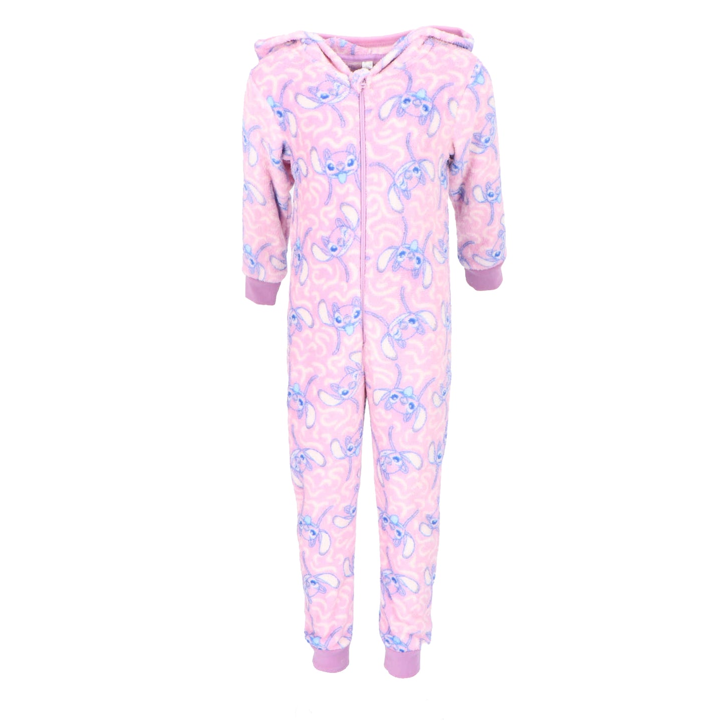 Lilo & Stitch Coral-Fleece Onesie