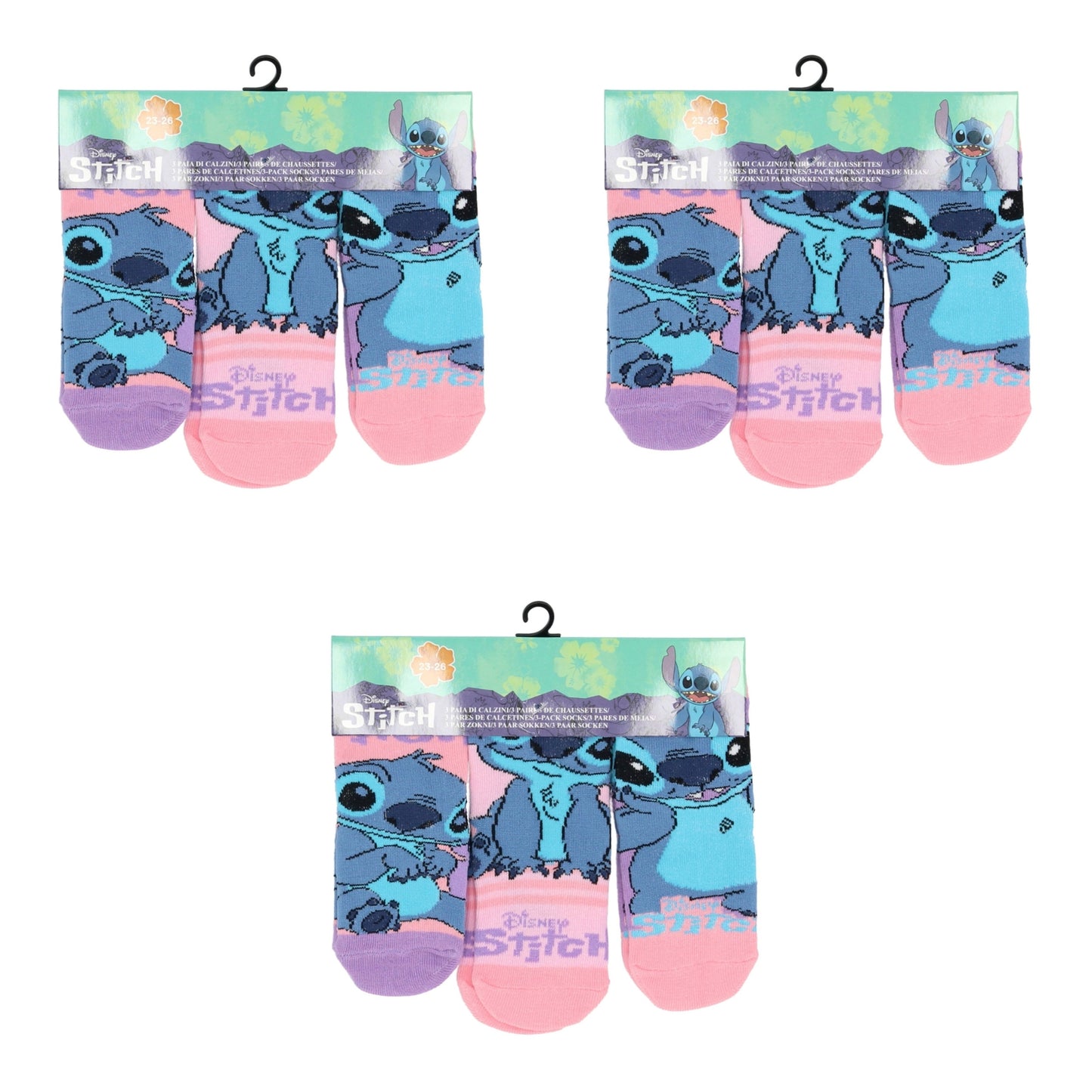 Lilo & Stitch Sokken - 9 Paar
