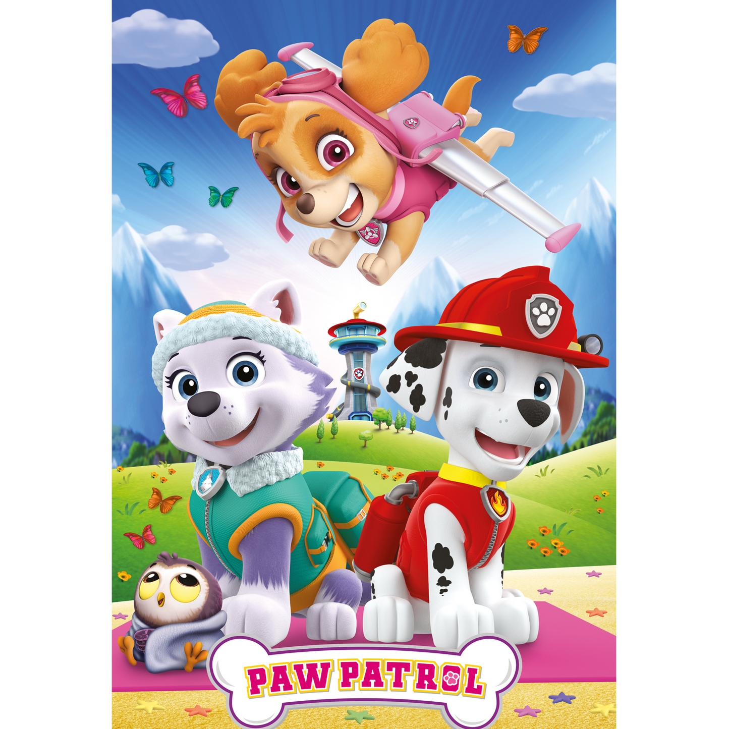 Paw Patrol Puzzel - 2 Dogs
