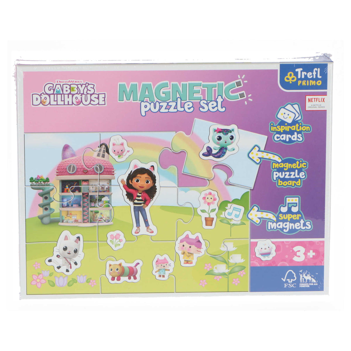 Gabby's Dollhouse magneet puzzel