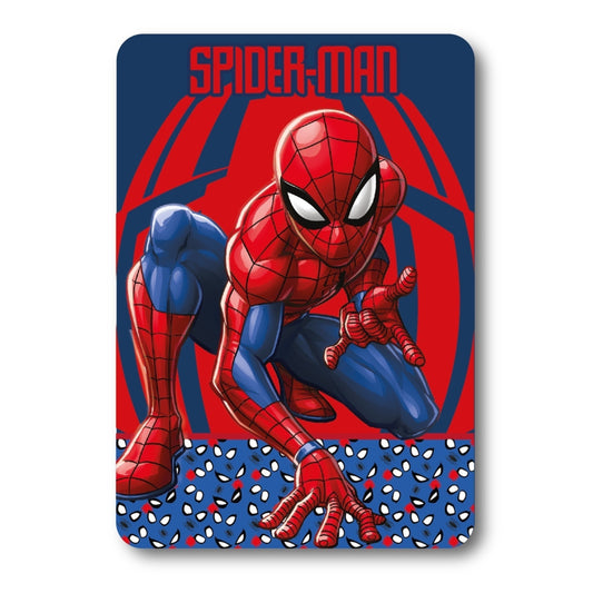 Spiderman fleece deken