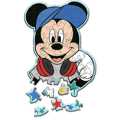 Mickey Mouse houten puzzel - junior