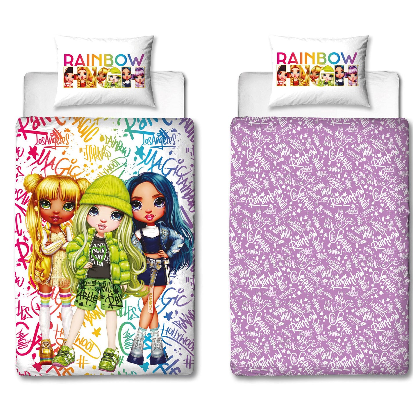 Rainbow High Bed Set
