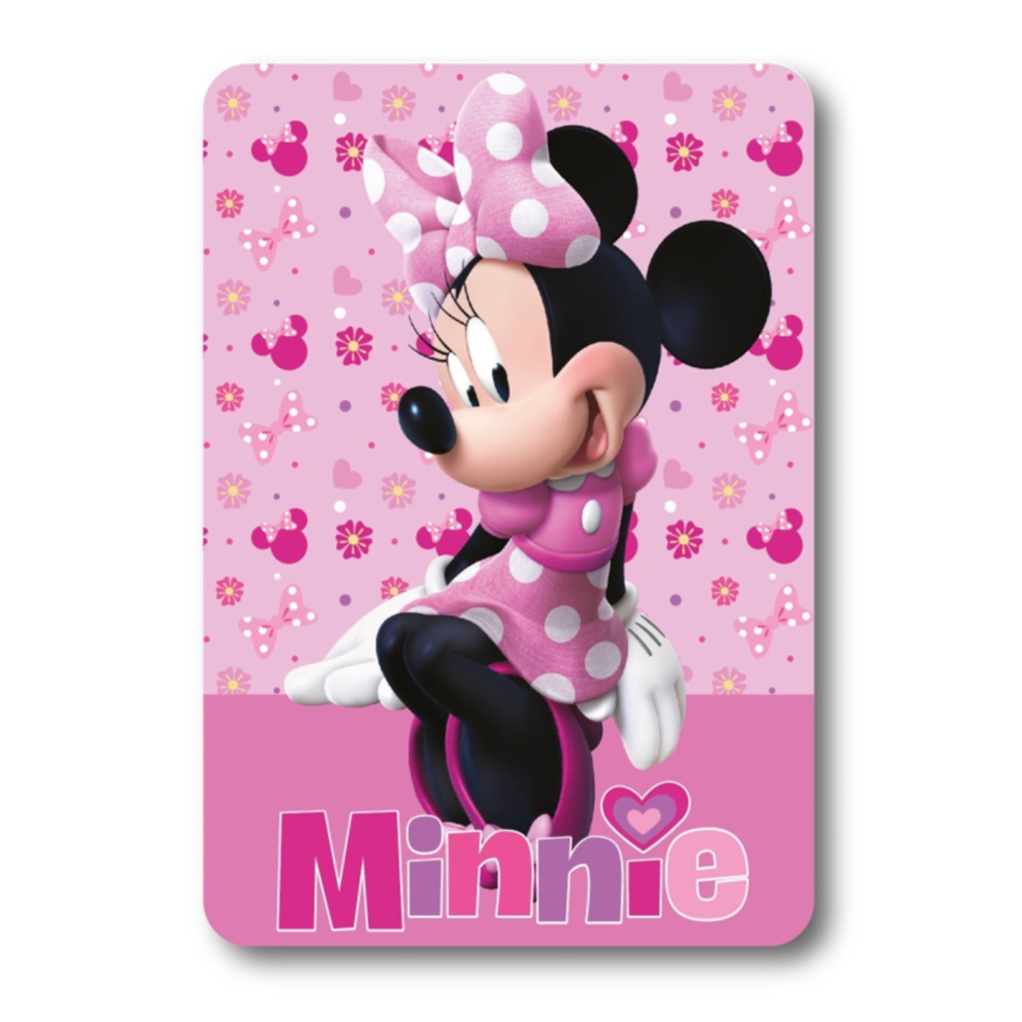 Minnie Mouse fleece deken