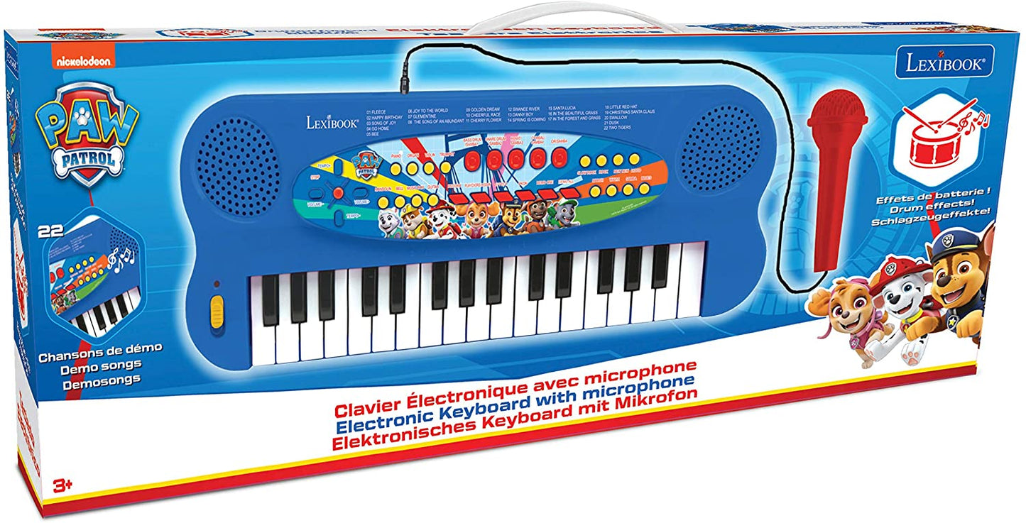 Paw Patrol Elektronisch Keyboard met Microfoon