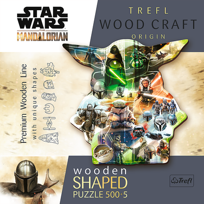 Star Wars houten puzzel - Mandalorian