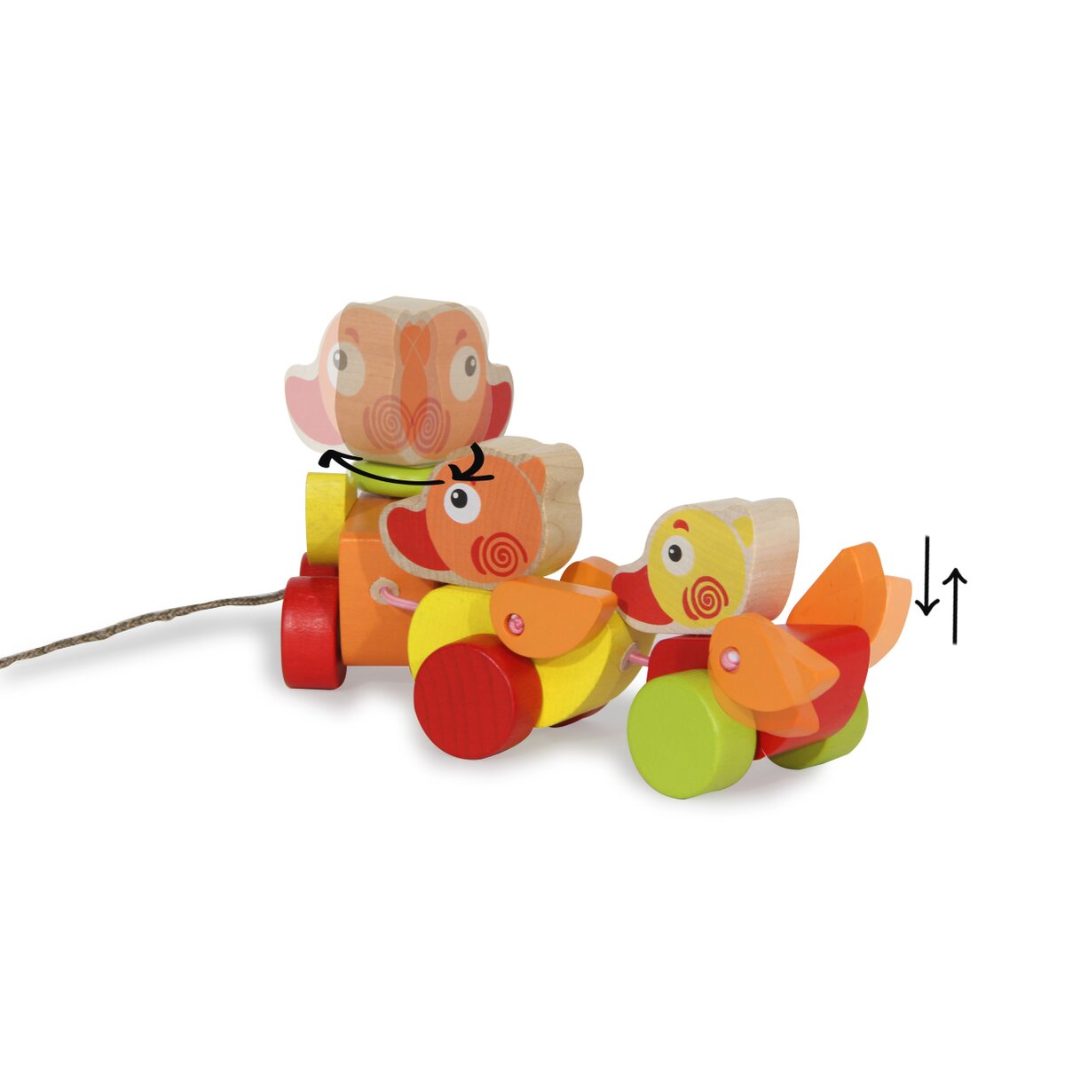 Jamara Houten Walk-a-long Eendjes