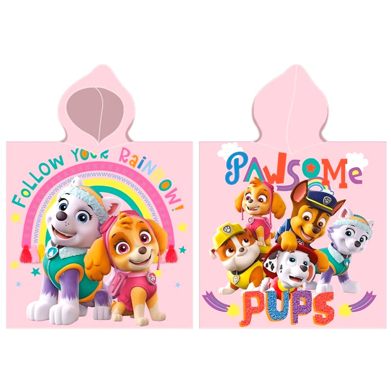 Paw Patrol poncho