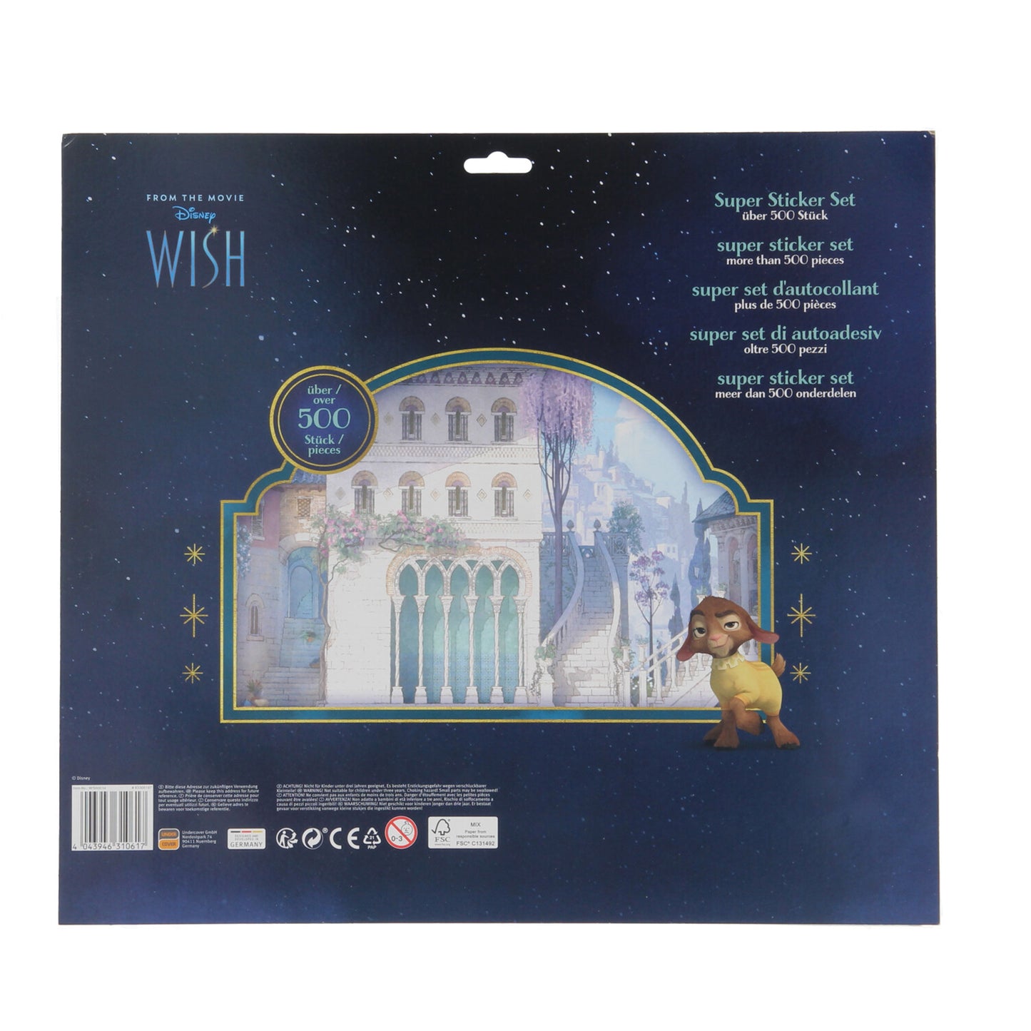 Wish Sticker set 500 st