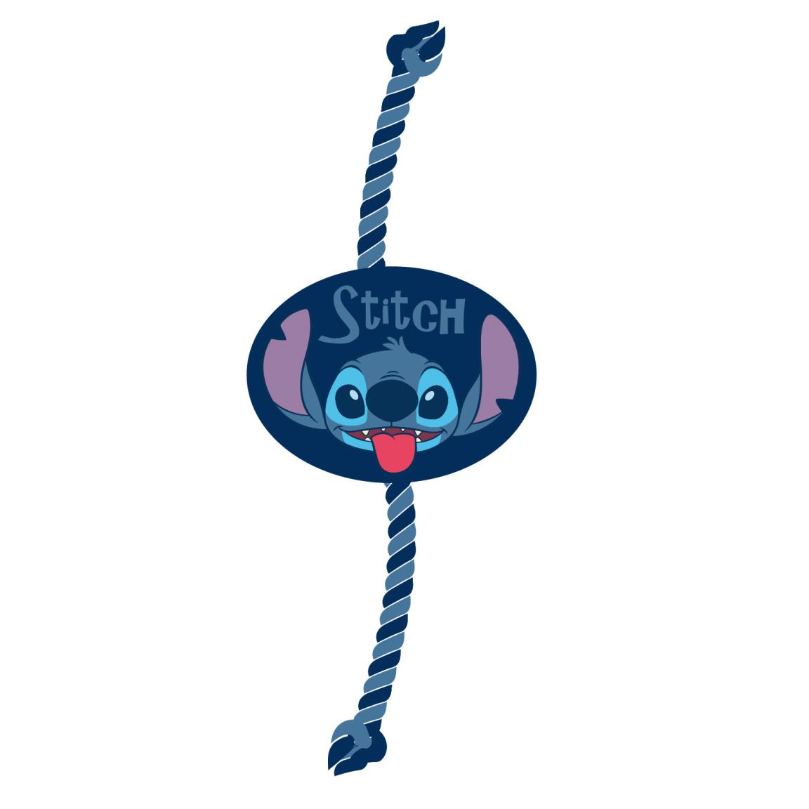 Lilo & Stitch Hondenspeeltje - piepend pluche en touw
