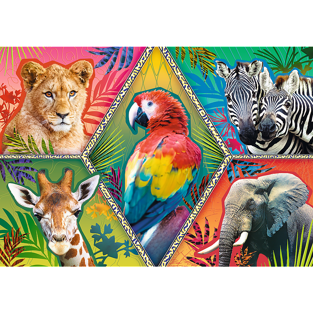 Puzzel - Exotic Animals