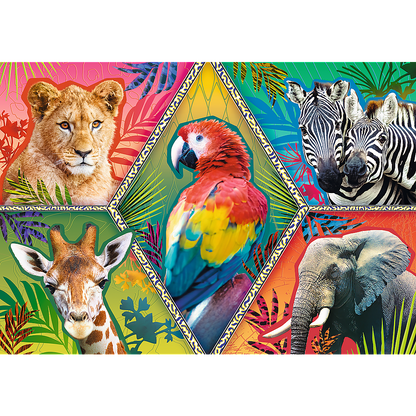 Puzzel - Exotic Animals