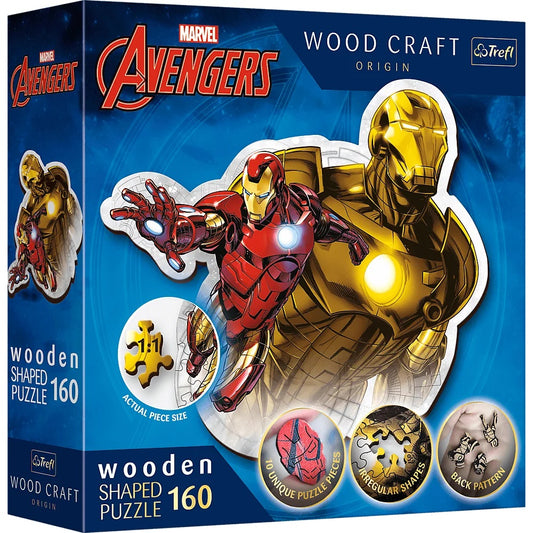 Avengers houten puzzel - Iron Man