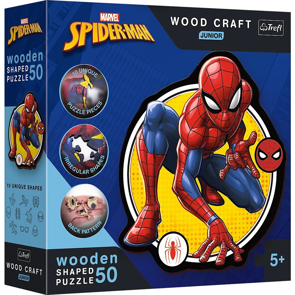 Spiderman Houten Puzzel Junior