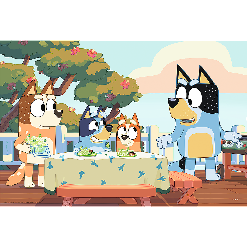 Bluey Puzzel - And Friends