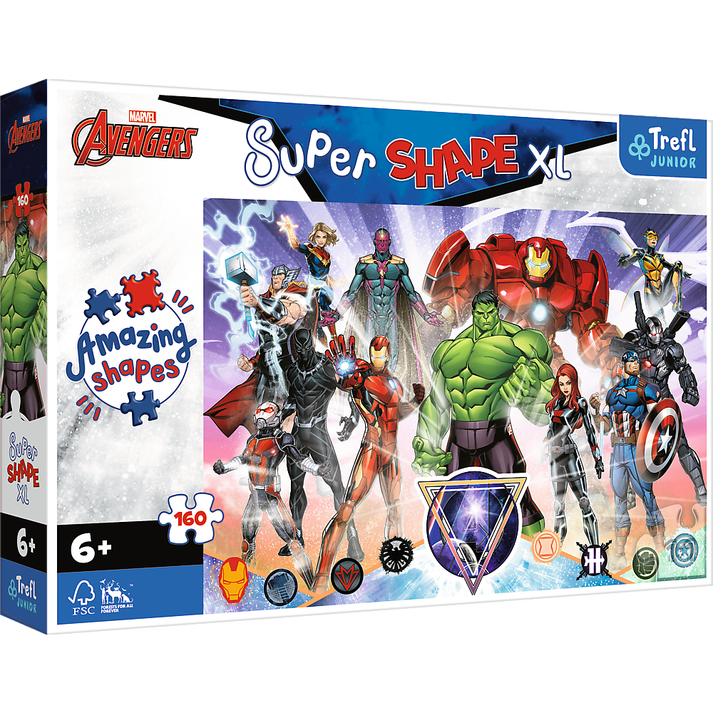 Avengers super shape XL puzzel