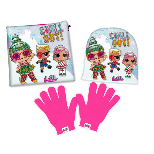 LOL Surprise muts, col en handschoenen
